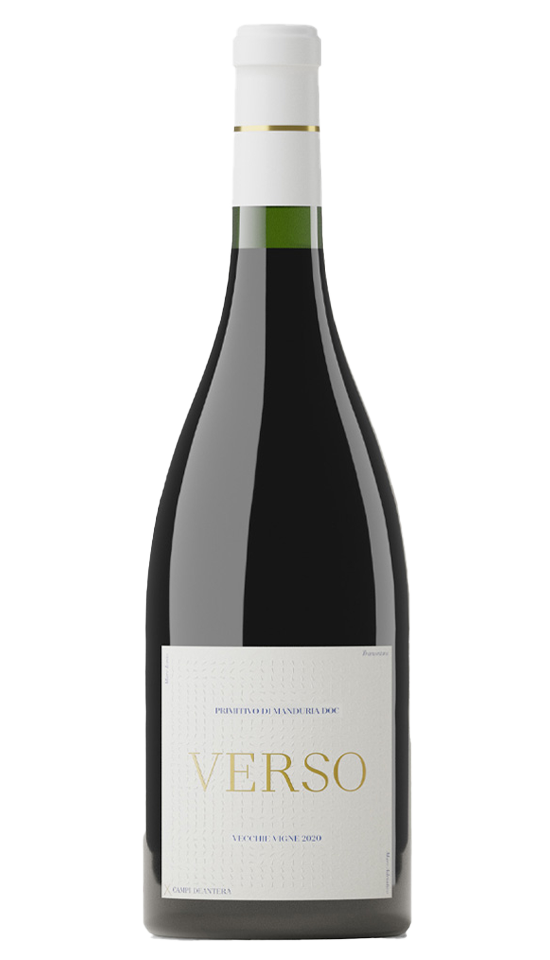 2020 'Verso' Primitivo di Manduria DOC, Vecchie Vigne, Campi Deantera, Puglia, Italy image